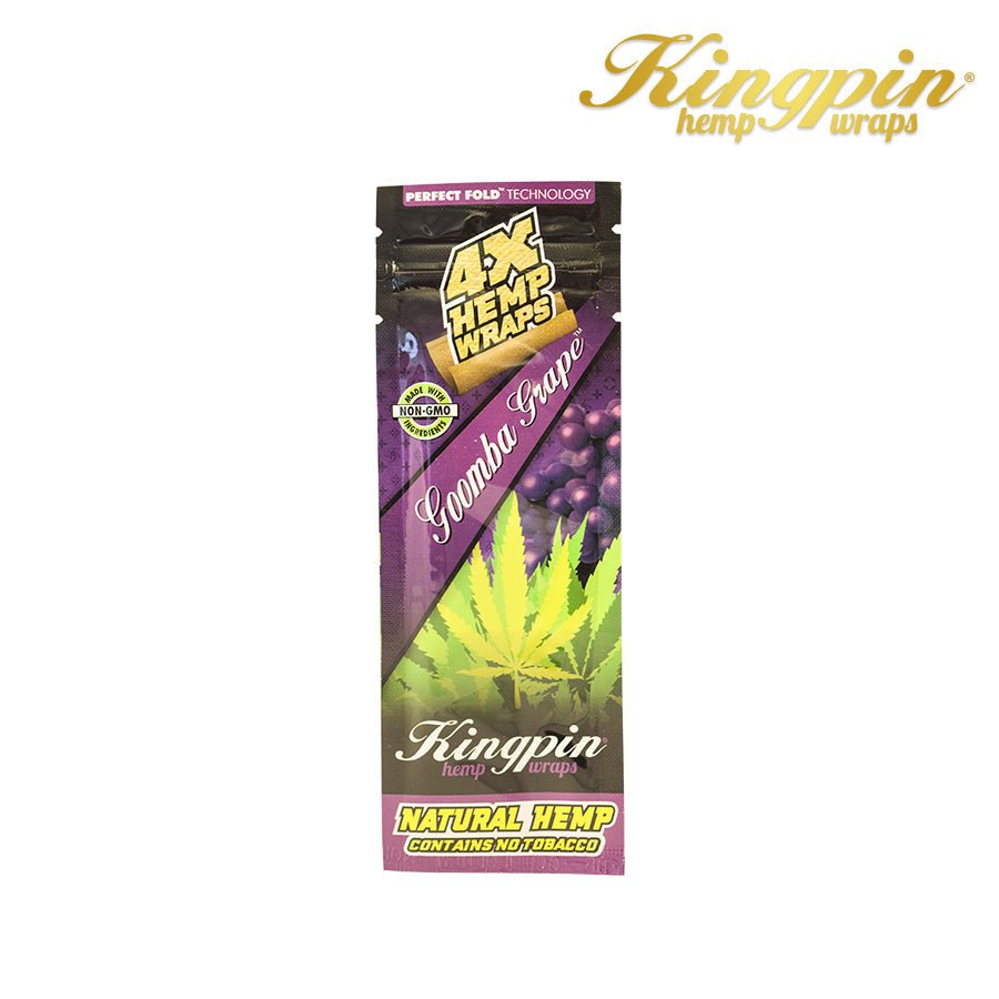 RTL - Kingpin Hemp Wraps 4X Goomba Grape - High Moon Haven