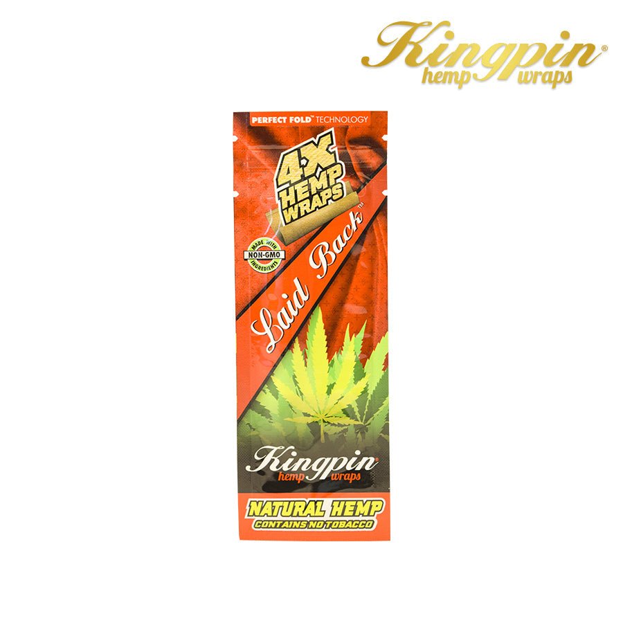 RTL - Kingpin Hemp Wraps 4X Laid Back - High Moon Haven