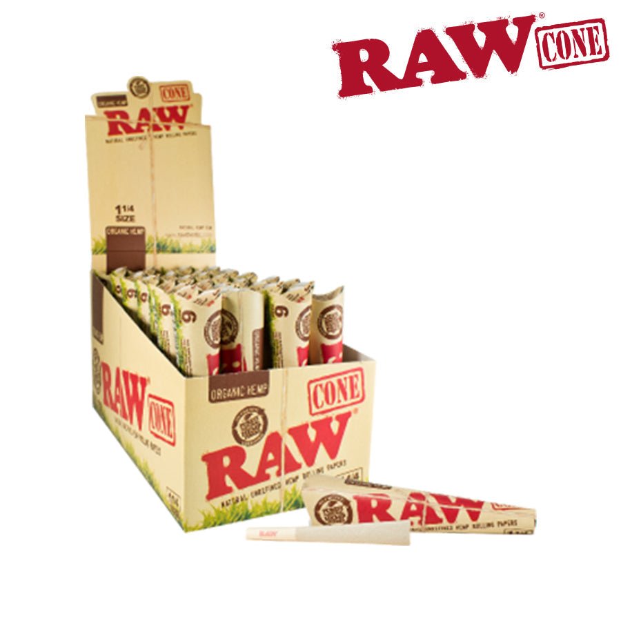 RTL - Raw Organic Cones 1 1/4 6 - Pack - High Moon Haven