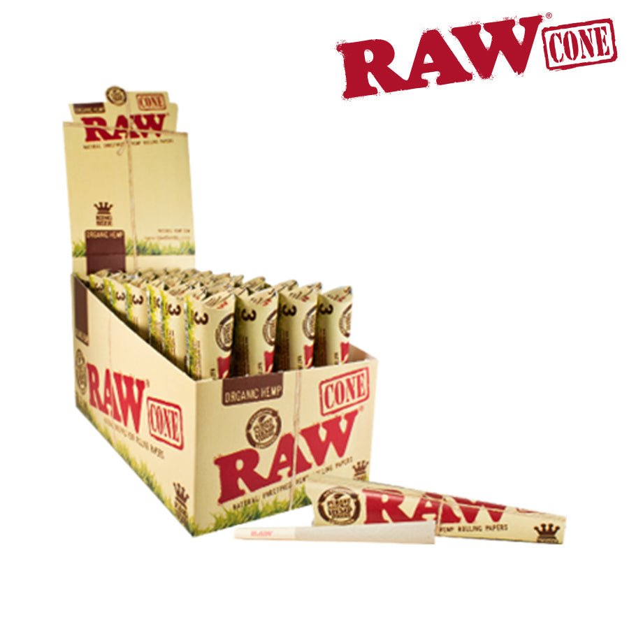 RTL - Raw Organic Cones King Size 3 - Pack - High Moon Haven