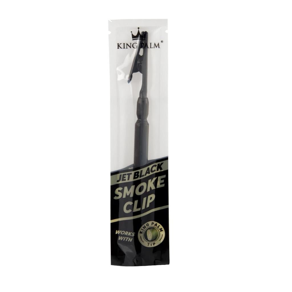 RTL - Roach Clips King Palm Extendable Black - High Moon Haven