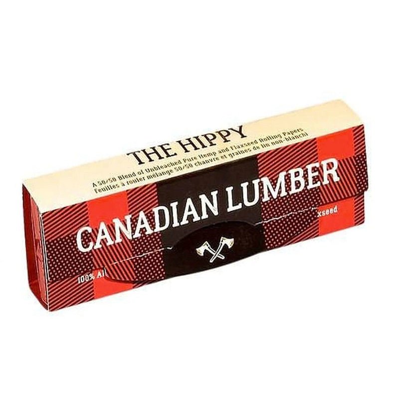 RTL - Rolling Papers Canadian Lumber Hippy Hemp 1.25 W/ Tips - High Moon Haven