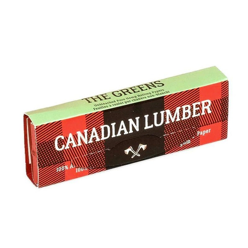 RTL - Rolling Papers Canadian Lumber The Greens 1.25 W/ Tips - High Moon Haven