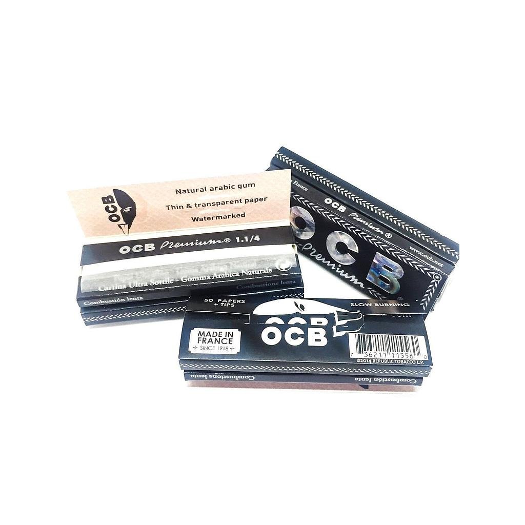 RTL - Rolling Papers OCB Black Premium 1.25 and Filters - High Moon Haven