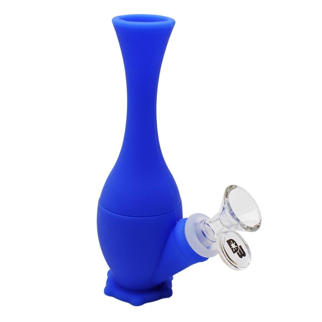 Silicone Bubbler Dabware Platinum 6" Mini Bong - High Moon Haven