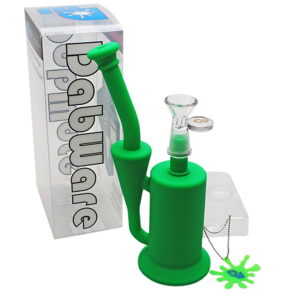 Silicone Bubbler - Dabware Platinum 8" Recycler - High Moon Haven