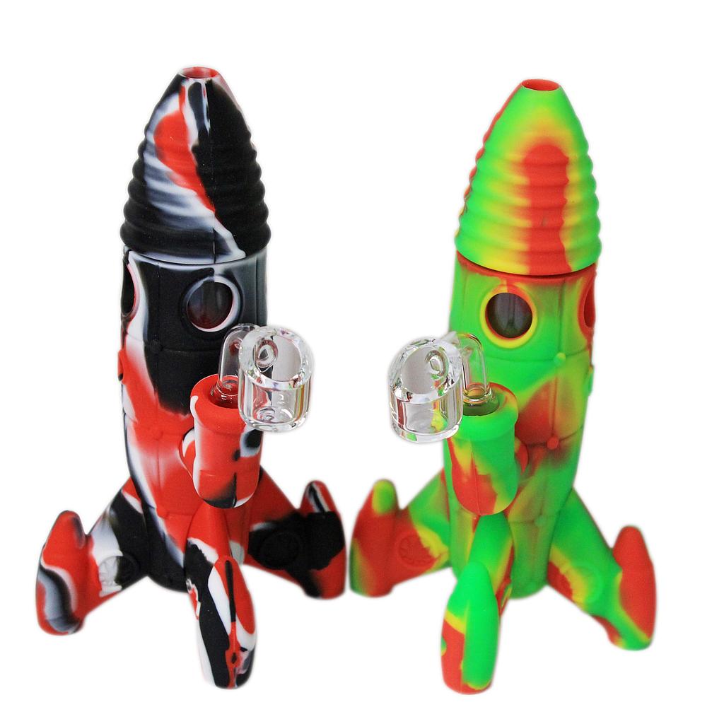 Silicone Dab Rig Dabware Platinum Rocket 7" - High Moon Haven