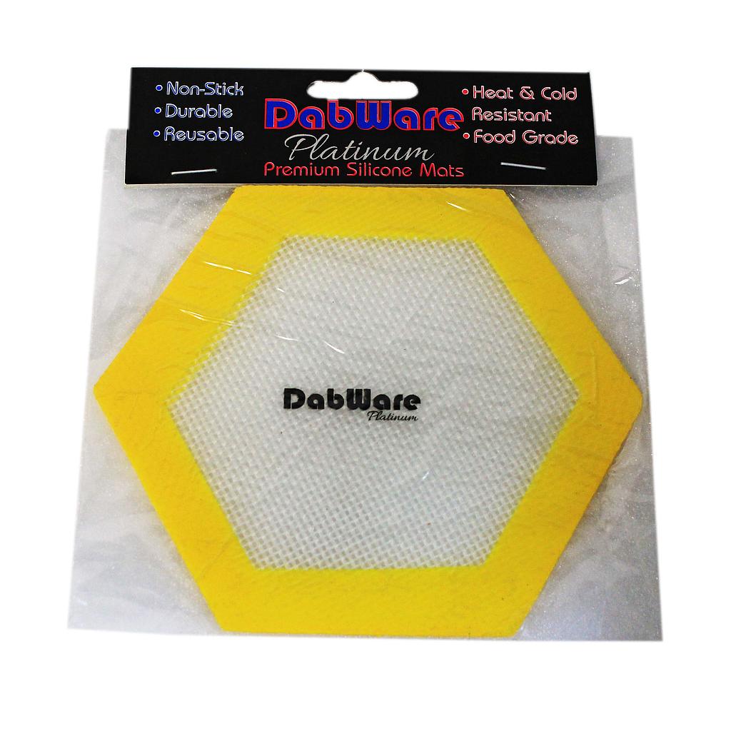 Silicone Mat Dabware Platinum Hex 5" - High Moon Haven