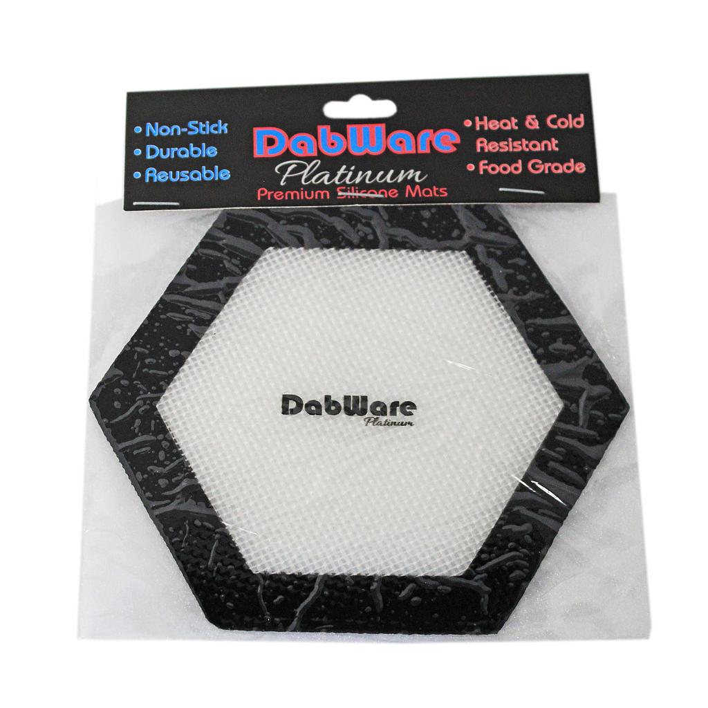 Silicone Mat Dabware Platinum Hex 5" - High Moon Haven