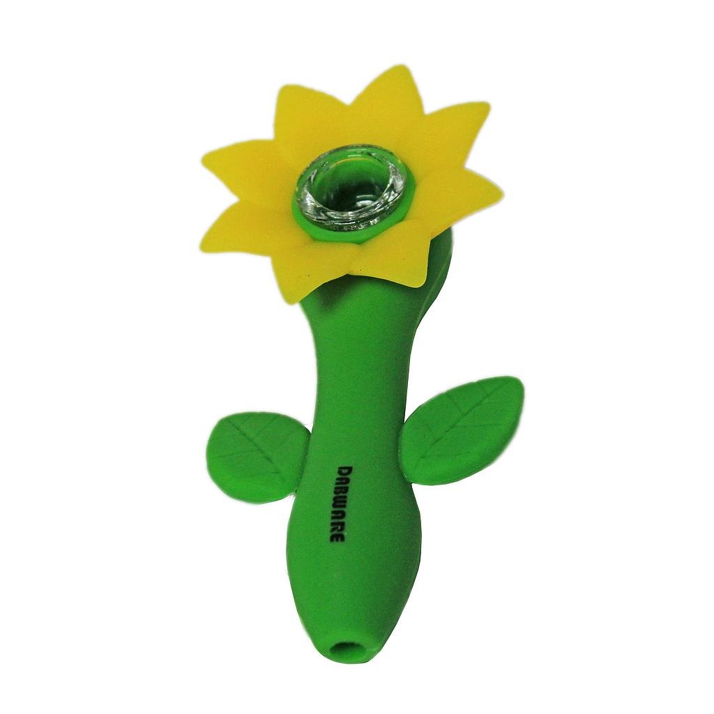 Silicone Pipe Dabware Flower - High Moon Haven