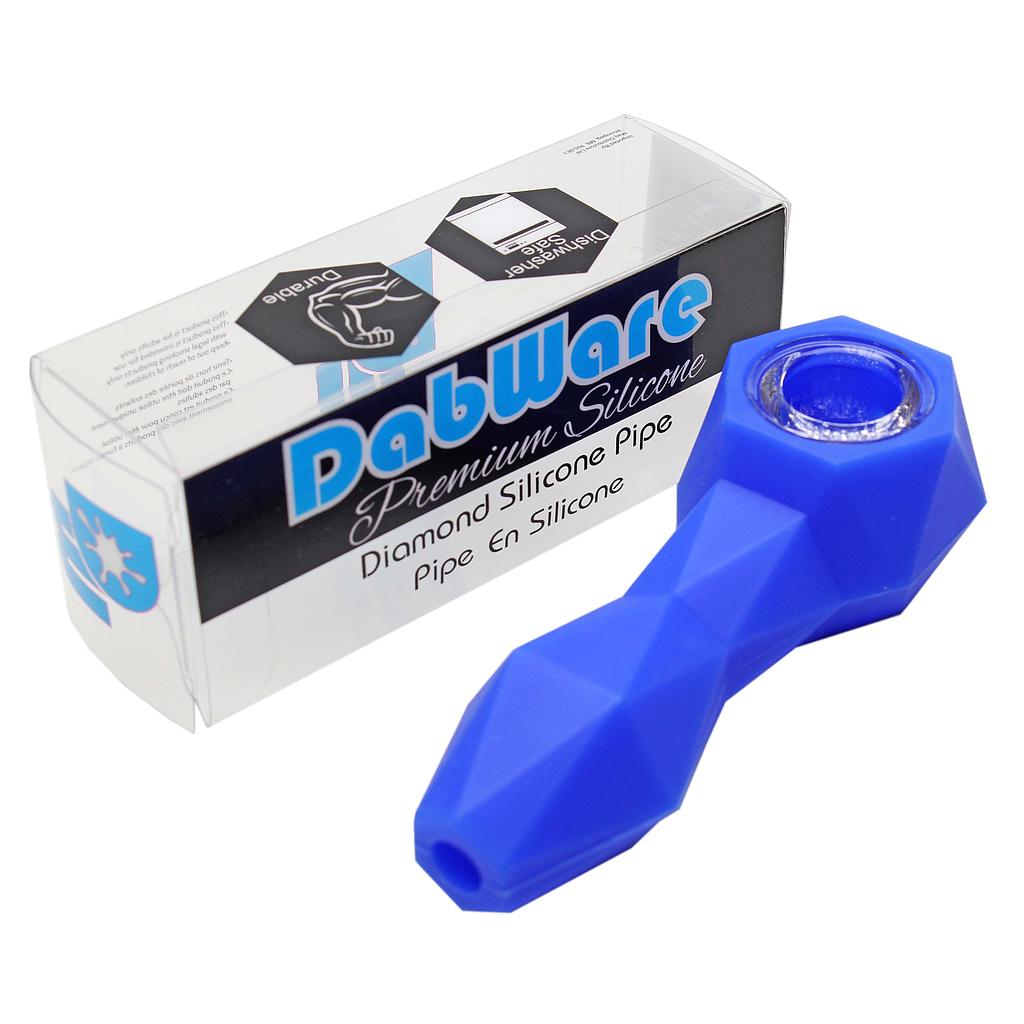 Silicone Pipe Dabware Platinum Diamond - High Moon Haven