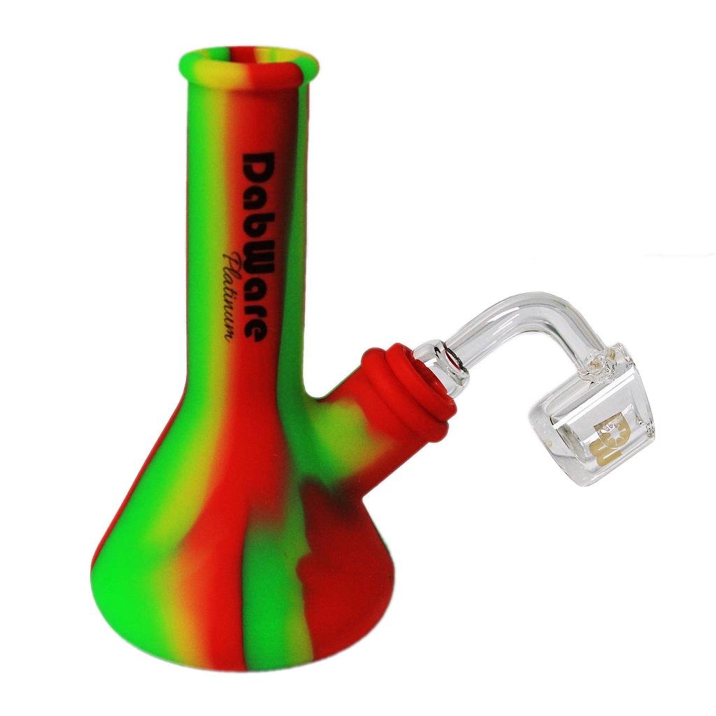 Silicone Rig Dabware Platinum 5" Beaker - High Moon Haven