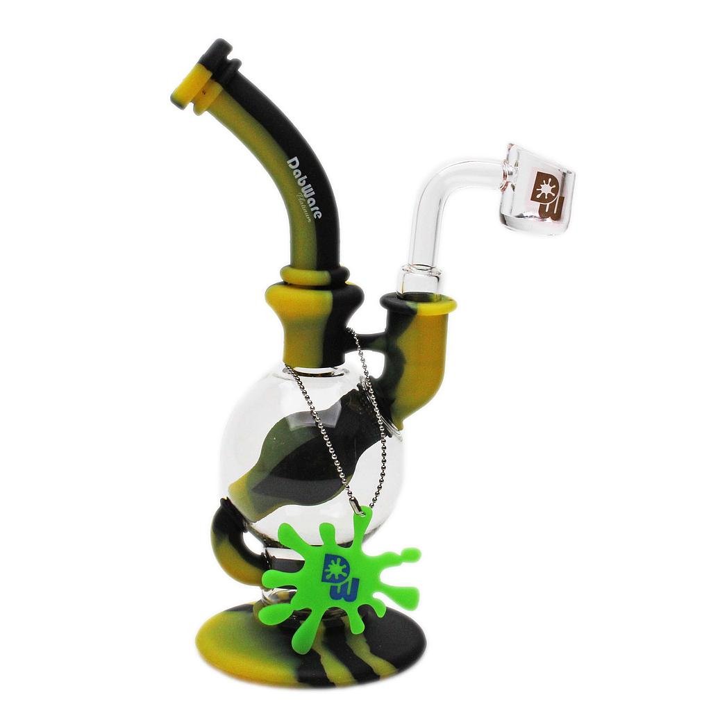 Silicone Rig Dabware Platinum Global Incycler Rig - High Moon Haven