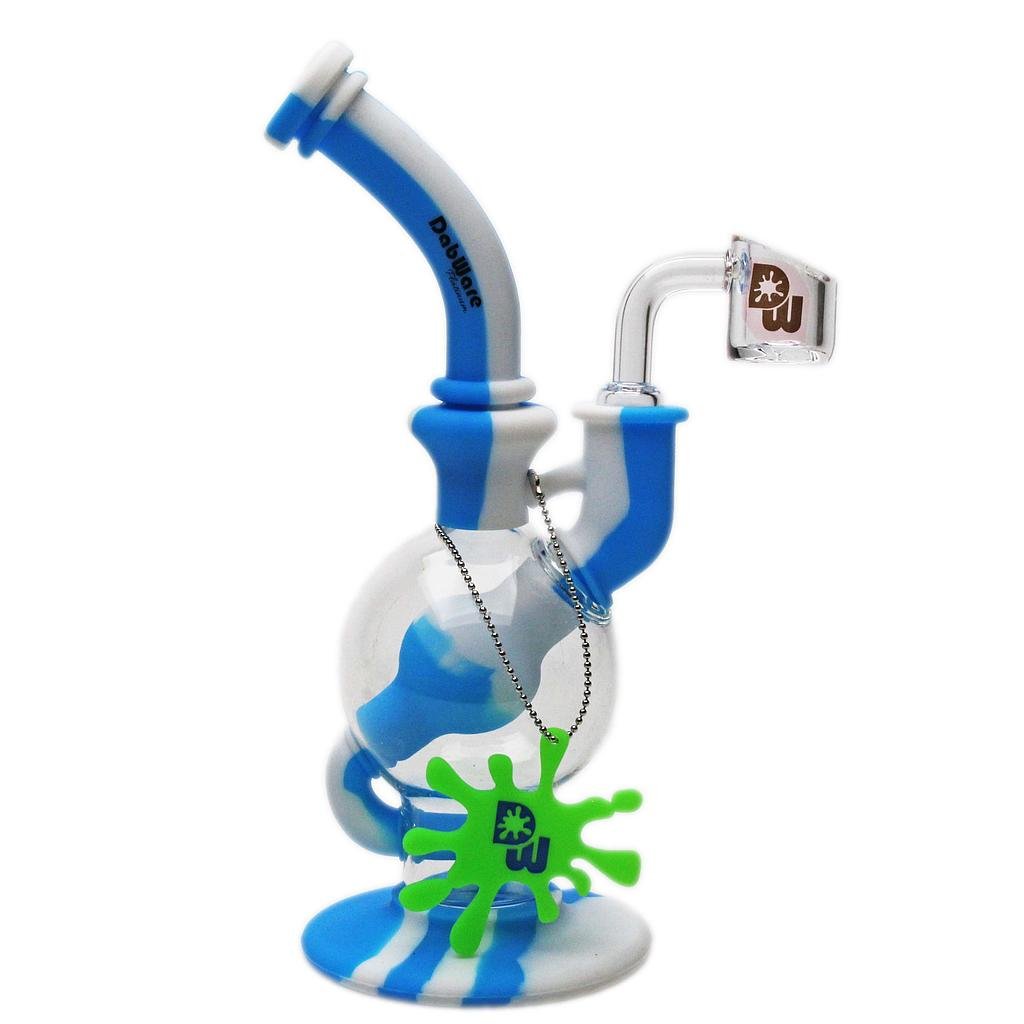 Silicone Rig Dabware Platinum Global Incycler Rig - High Moon Haven