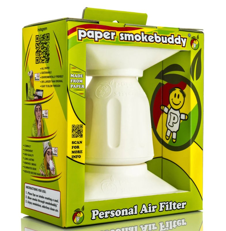 Smoke Buddy Personal Air Filter Paperbuddy Paper Edition - High Moon Haven