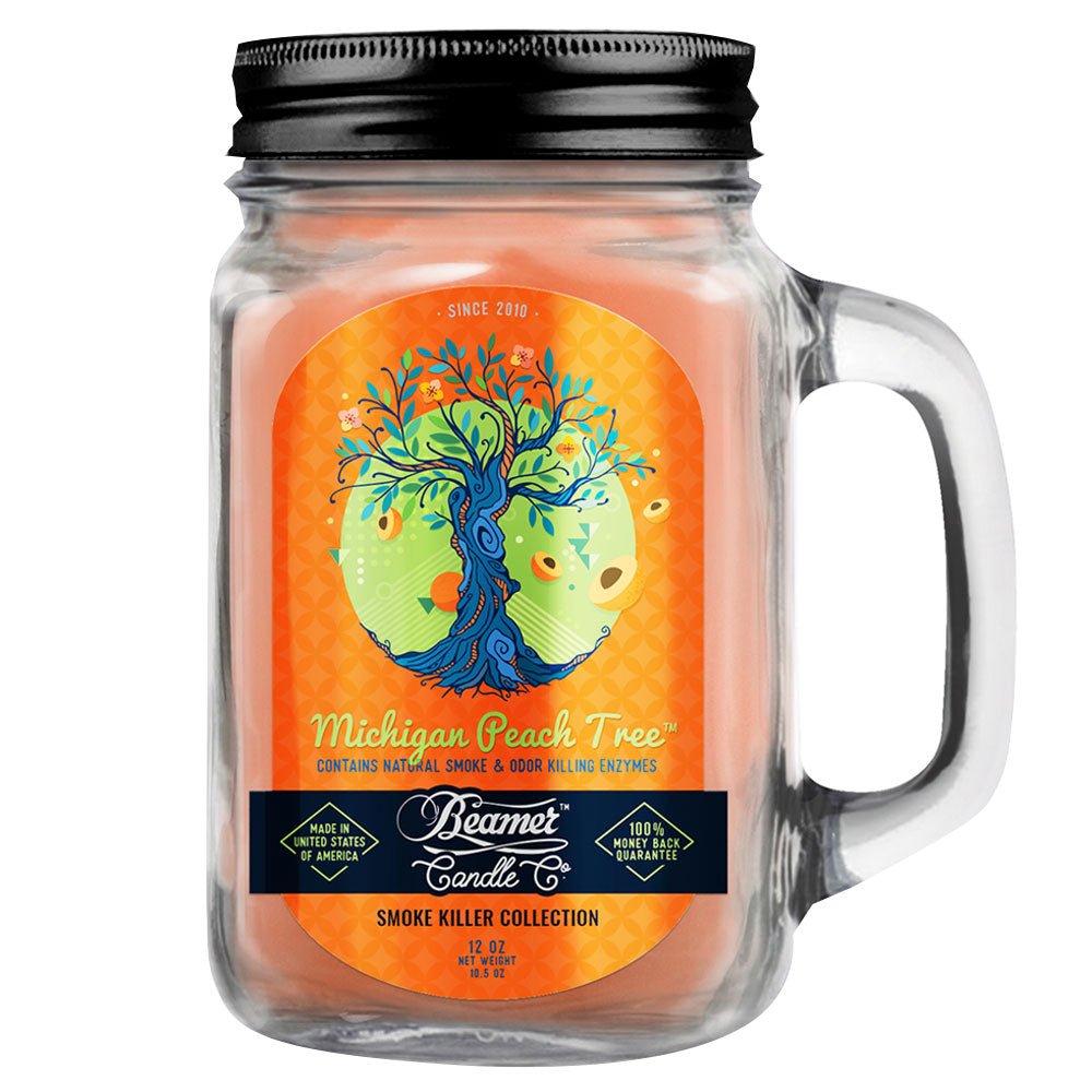 SMOKE KILLER COLLECTION - 12OZ GLASS MASON JAR - High Moon Haven