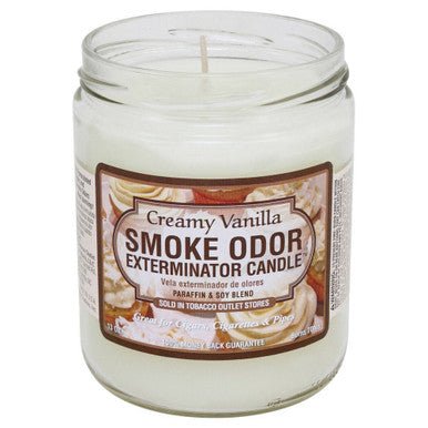 Smoke Odor - 13oz Candle - Creamy Vanilla - High Moon Haven