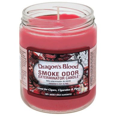 Smoke Odor - 13oz Candle - Dragon's Blood - High Moon Haven