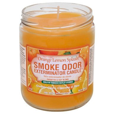 Smoke Odor - 13oz Candle - Orange Lemon Splash - High Moon Haven