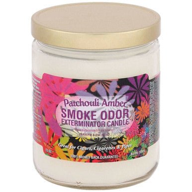 Smoke Odor 13oz Candle - Patchouli Amber - High Moon Haven