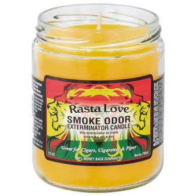 Smoke Odor - 13oz Candle - Rasta Love - High Moon Haven