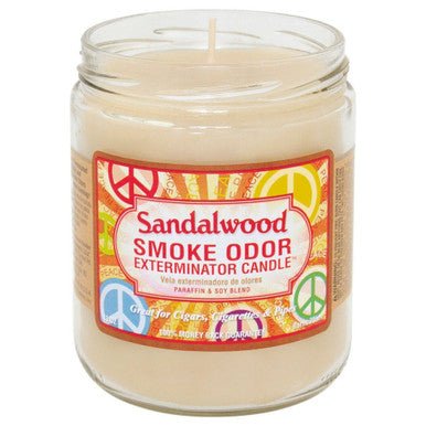 Smoke Odor - 13oz Candle - Sandalwood - High Moon Haven