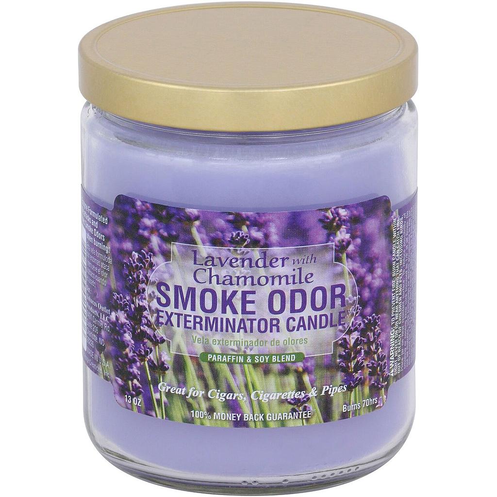 Smoke Odor Candle 13oz Lavender/Chamomile - High Moon Haven