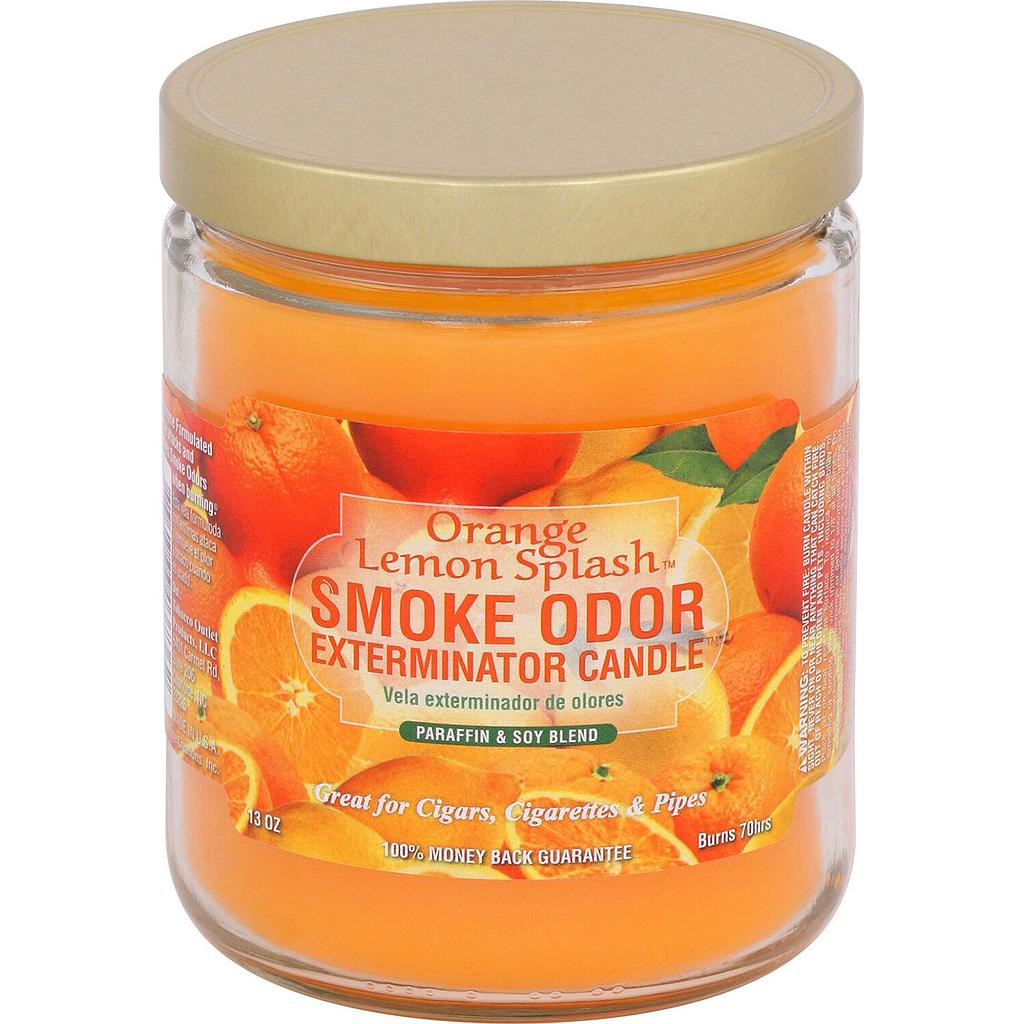 Smoke Odor Candle 13oz Orange/Lemon - High Moon Haven