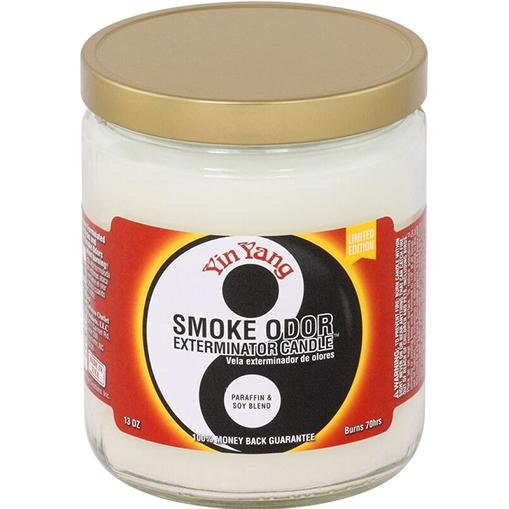 Smoke Odor Candle 13oz Yin Yang - High Moon Haven