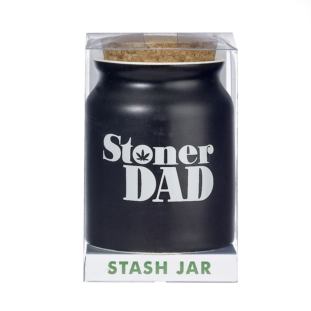 Storage Jar Stoner Dad Stash Jar - High Moon Haven