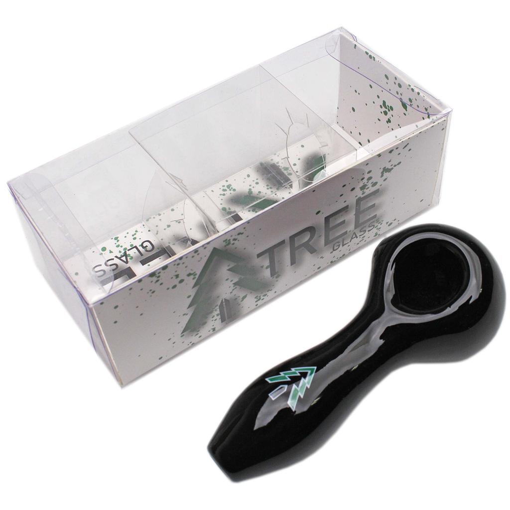 Tree Glass 4" Glass Pipe - High Moon Haven