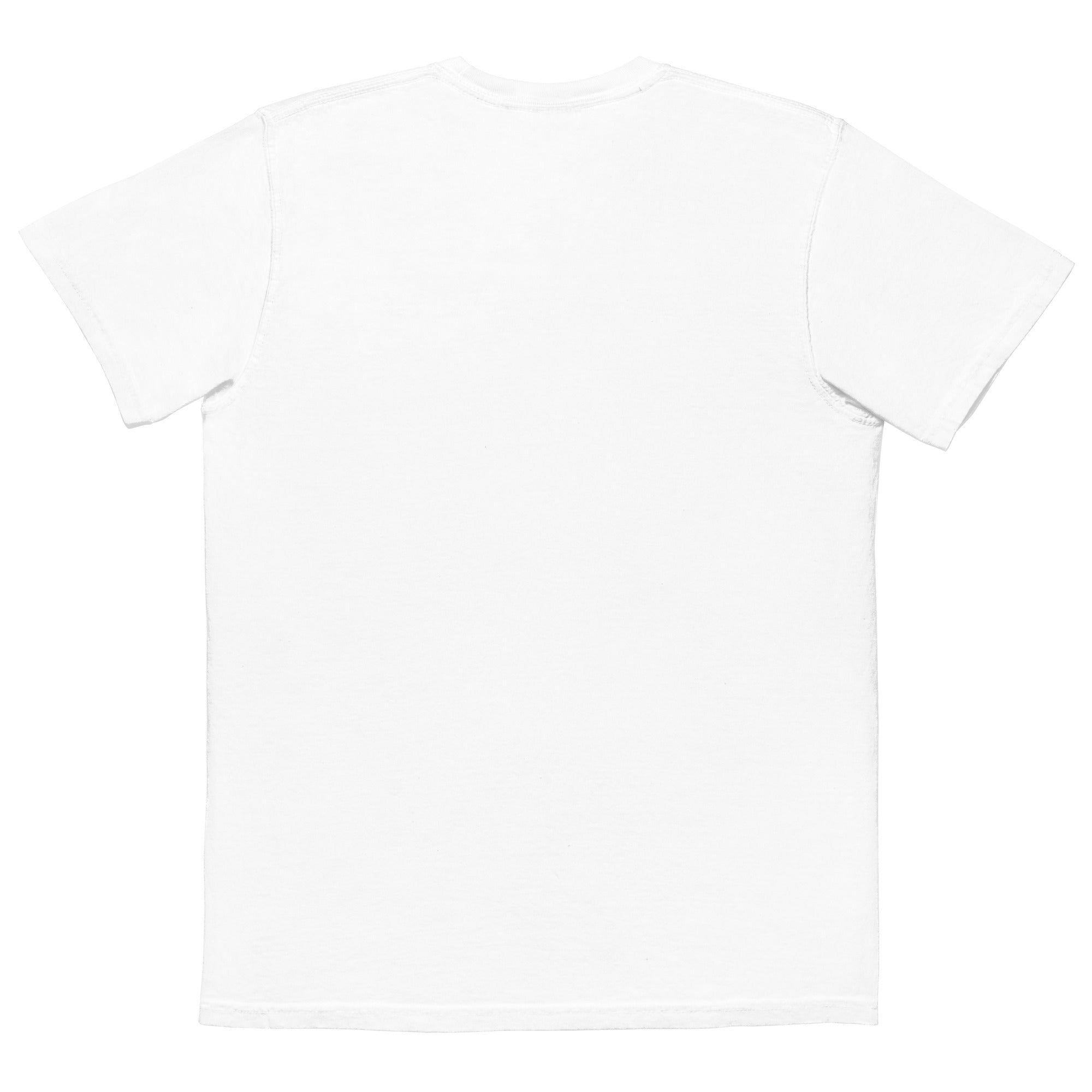 Unisex garment-dyed pocket t-shirt